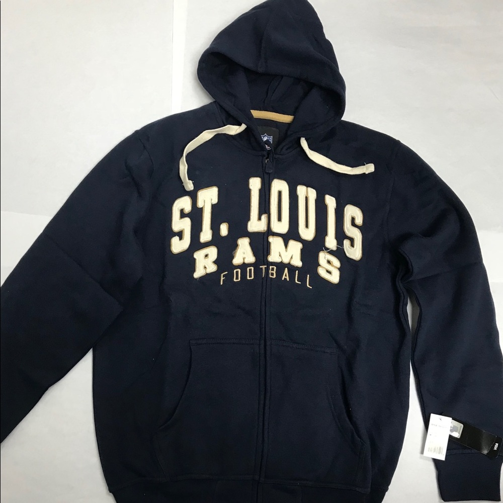 St. Louis Rams Zip Up Sweatshirt